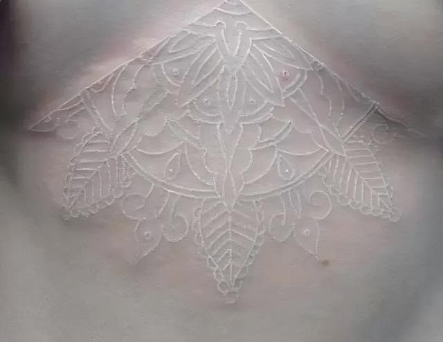 纹身隐形图案，鸽子血不一定能满足你