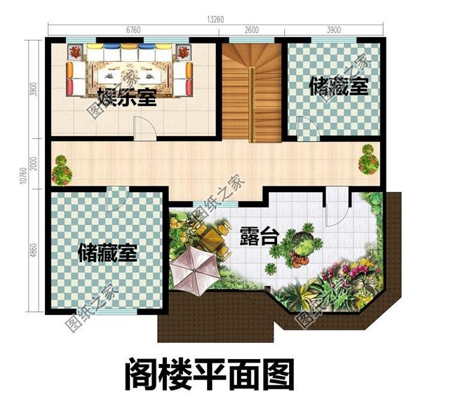 一层别墅效果图，一层别墅设计效果图大全带庭院（10款一层农村自建别墅）