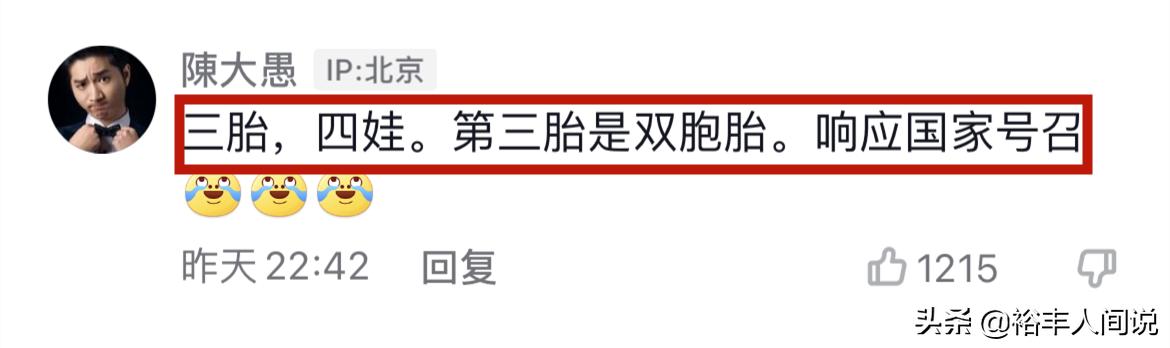 陈佩斯儿子陈大愚简历，4个孩子都是高颜值脸