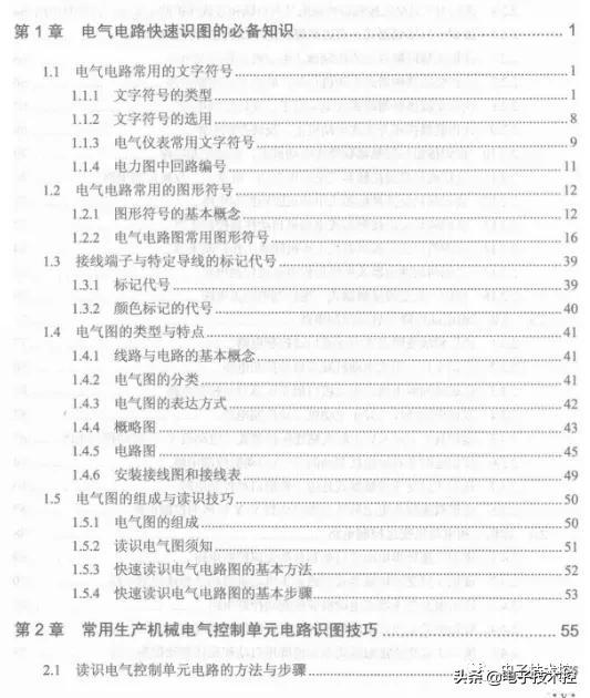 电工电气电路快速识图技巧，值得收藏的上百张电工常用电路图