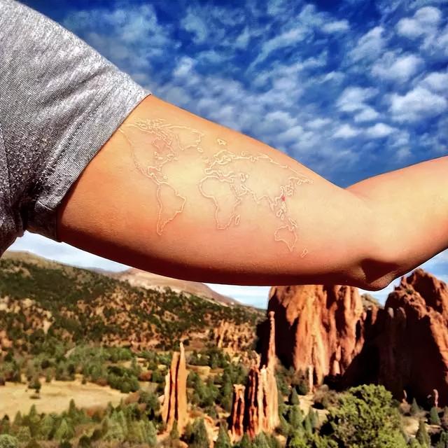 纹身隐形图案，鸽子血不一定能满足你