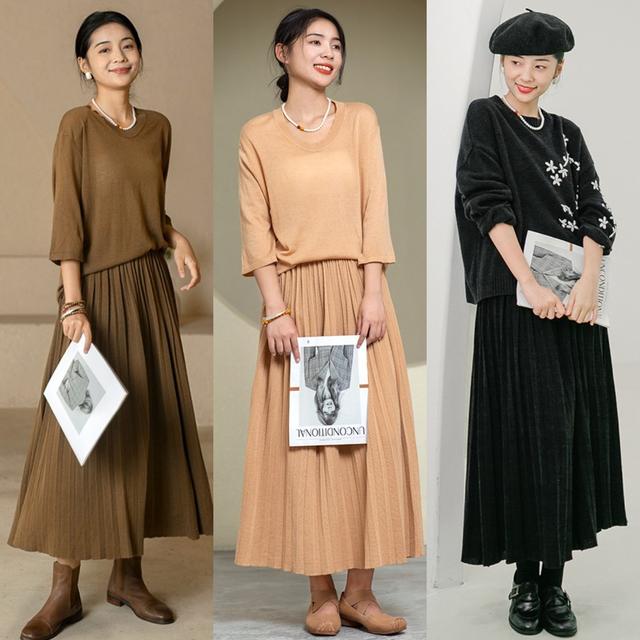 上身肥胖怎么选半身裙(上身胖应该怎么穿衣服)