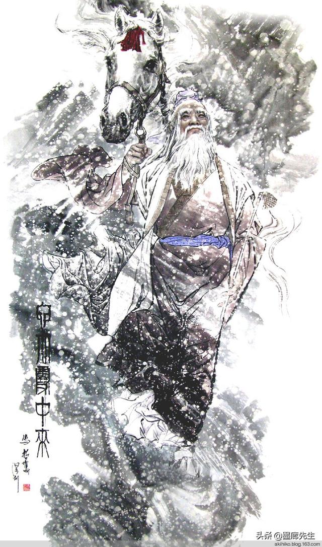 范曾人物画作品，范曾最新人物画欣赏（范曾人物字画）