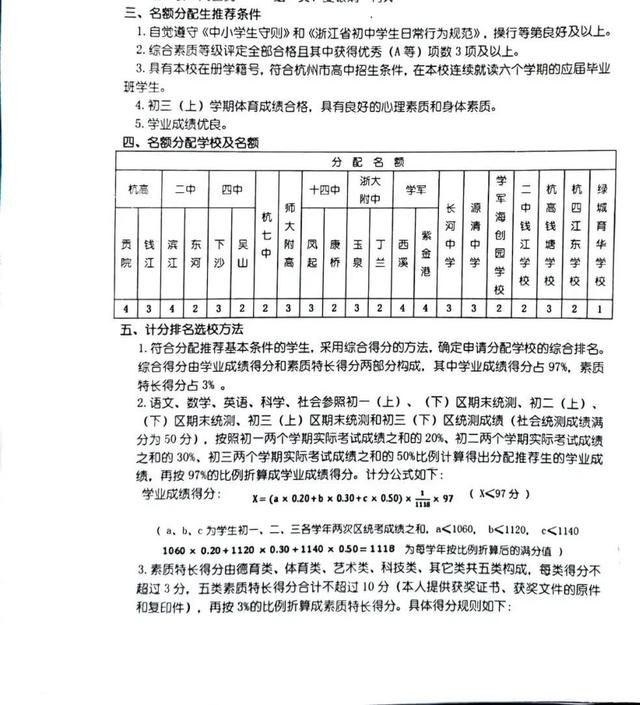 杭州中考录取分数线，2022年杭州中考分数线预估最新（2022杭州市区中考分数线公布）