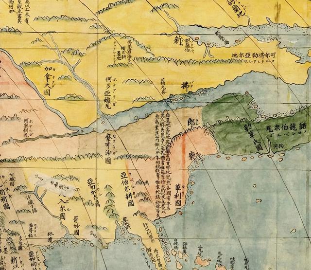 坤舆万国全图在哪被发现，通过古地图解读历史