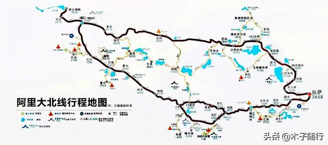 阿里大环线15天自驾游，一路向西直到阿里