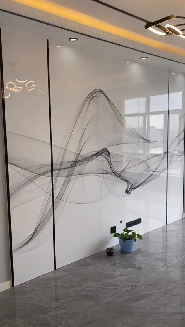 现代简约电视背景墙，现代简约的风格电视背景墙