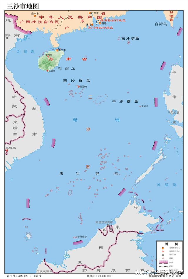 海南地图高清版大图，海南省十八个市县的地图（《中国各省份高清版大图》组图）