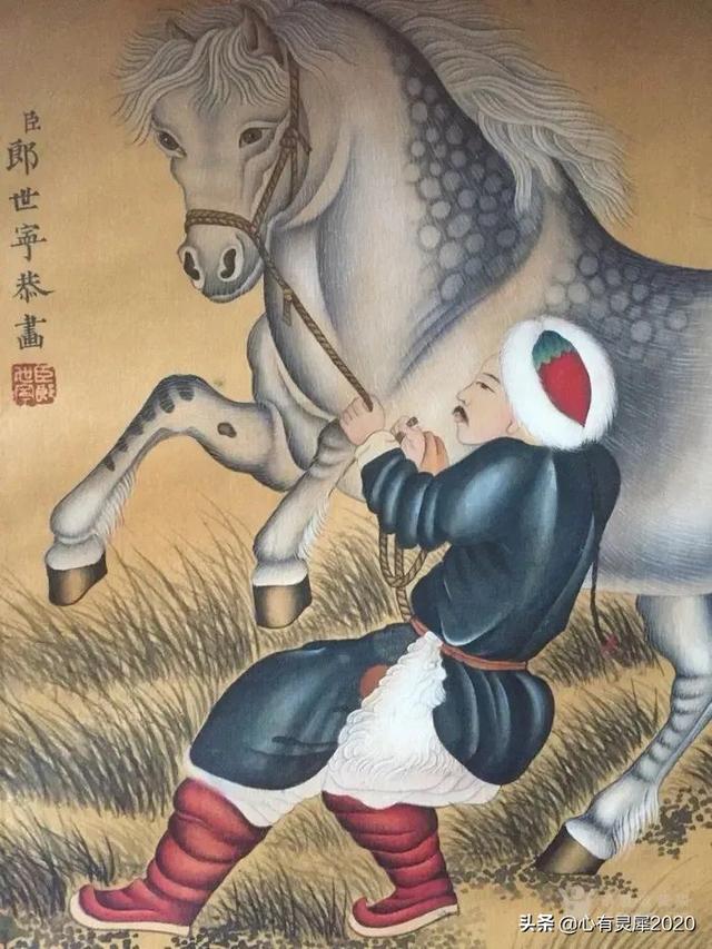 清朝著名宫廷画家郎世宁，鲜为人知的最后一代宫廷画师