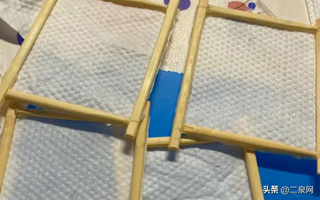 筷子制作花灯的手工制作，神奇的无锡妈妈