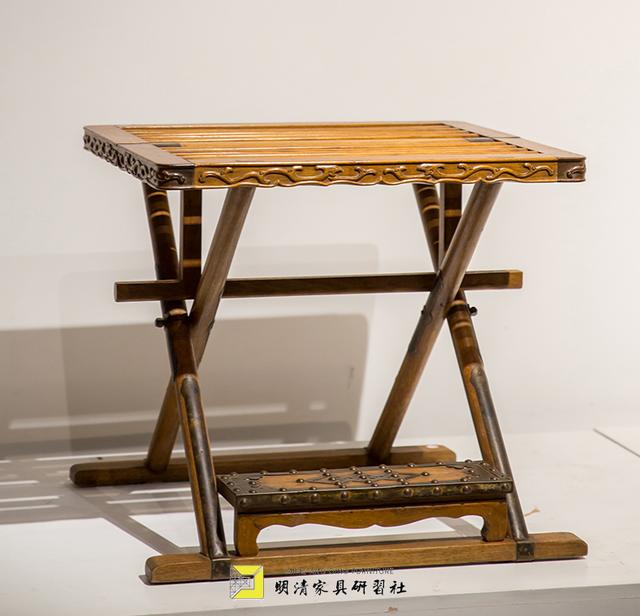 实木折叠椅结构尺寸图，一张收合万千遍的折叠椅