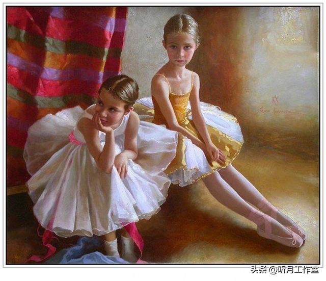 世界抽象派名画欣赏，二十世纪俄罗斯写实主义画家阿森