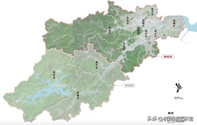 杭州新规划的11个区都有哪里，杭州最新板块图