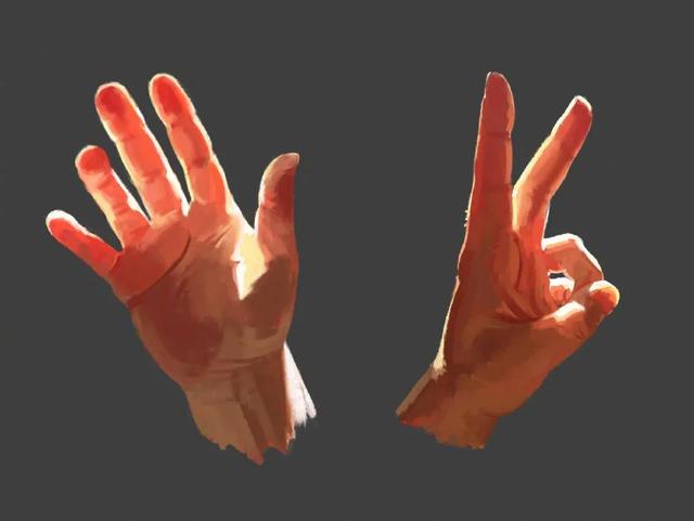 绘画素材不同光源下，100个常用绘画素材