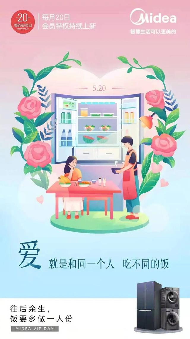 创意520节海报，有人说，爱要大声说出来
