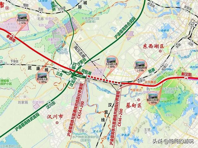 湖北省最新中长期铁路规划，湖北3条高铁确定为储备开工项目