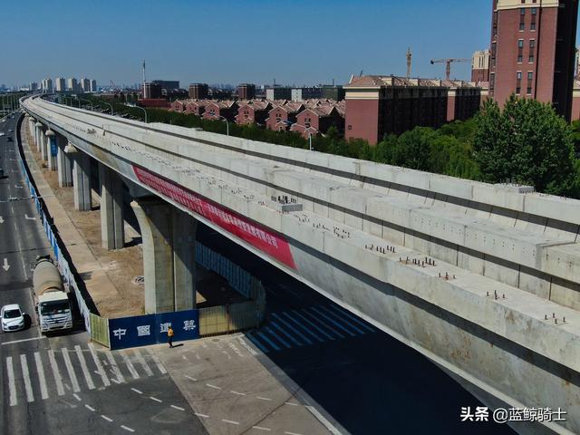 天津地铁z4线，天津地铁4号线北段各站线位图