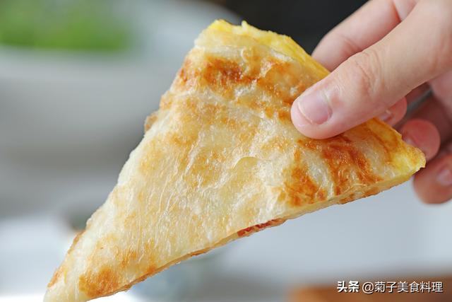 夹心手抓饼这样做，手抓饼怎么做好吃又香酥