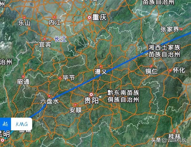 昆明至南京有多远，昆明至南京1870公里