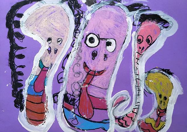 动物画简单又漂亮儿童画，少儿美术大赛优秀作品赏析