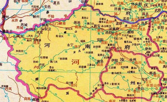 河南洛阳古市图，了解河南省洛阳市从古到今的历史变迁