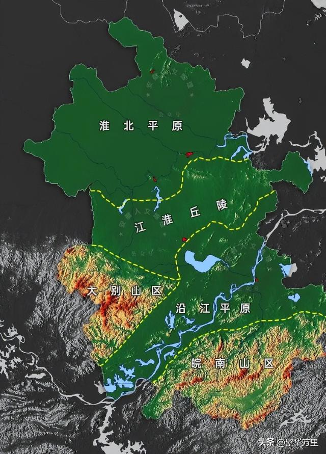 皖南皖北怎么划分，安徽省新一轮区划