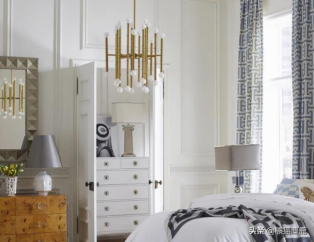 客厅吊灯效果图，50种优雅大气的卧室枝形吊灯装饰效果（最流行的客厅吊灯效果图）