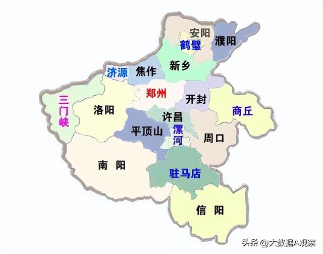 河南各城市城区人口排名，河南18个城市谁的人口密度增速最快