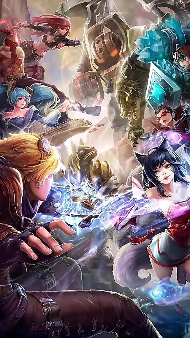 英雄联盟手机壁纸，英雄联盟壁纸背景图（LOL手机壁纸）