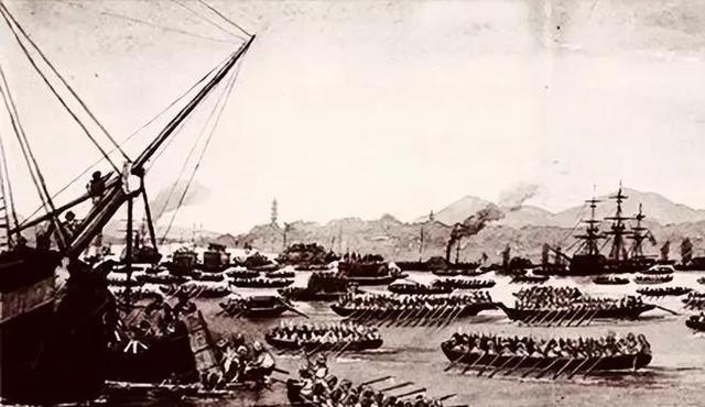 第一次鸦片战争最惨烈的战役，第一次鸦片战争道光皇帝为何表扬八旗