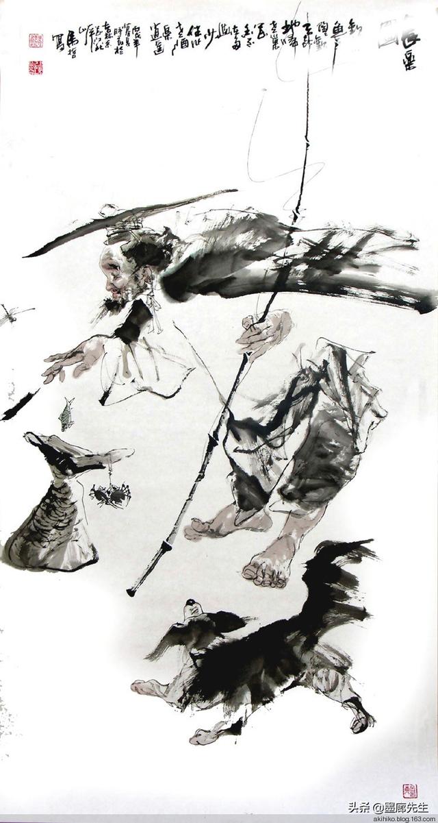 范曾人物画作品，范曾最新人物画欣赏（范曾人物字画）