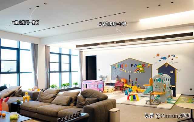 室内灯光案例，照明案例100大客厅