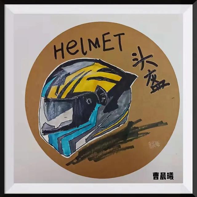 骑单车绘画作品大全，趣牛牛学生绘画作品分享