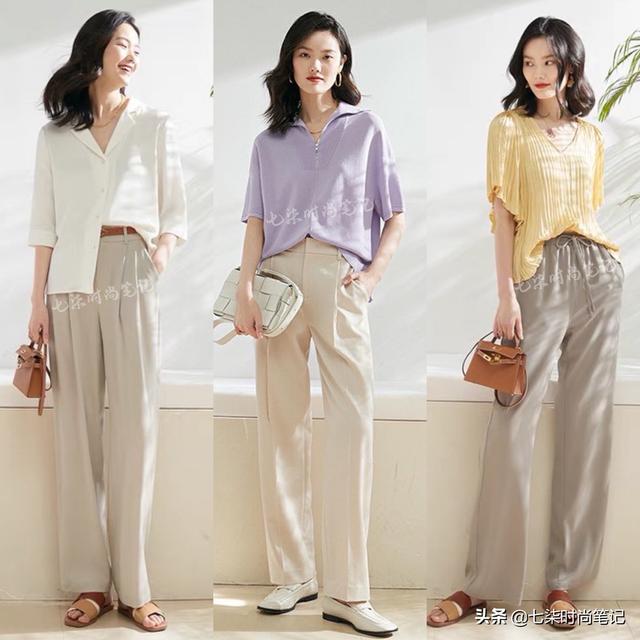 穿搭一组舒适休闲的夏日穿搭，分享夏天24套搭配