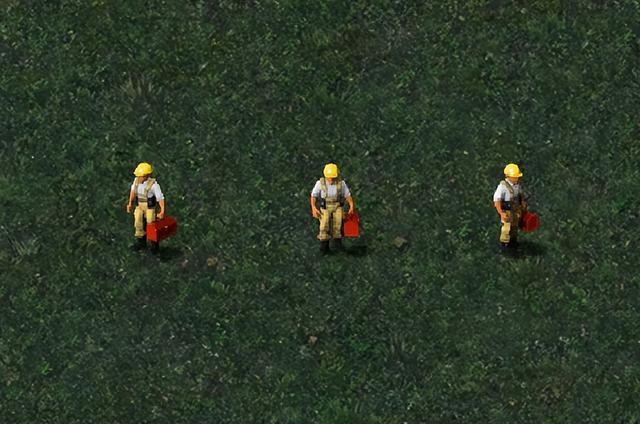 命令与征服1黄金版运行，命令与征服1里Nod兄弟会的步兵