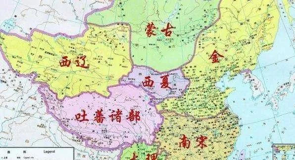 蒙古国的地图和历史，这并不是因为它有多么强大