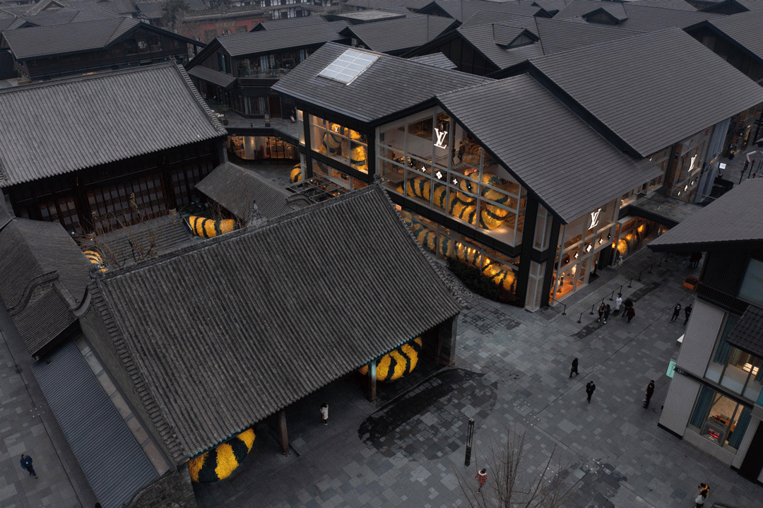 成都远洋太古里lv之家，御银座华南首店