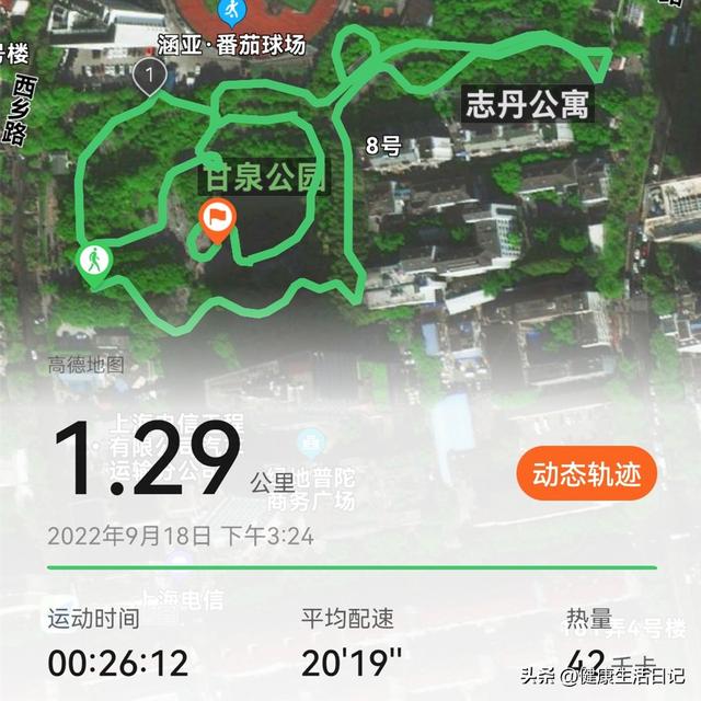 上海最值得徒步的路线，徒步上海普陀区甘泉公园