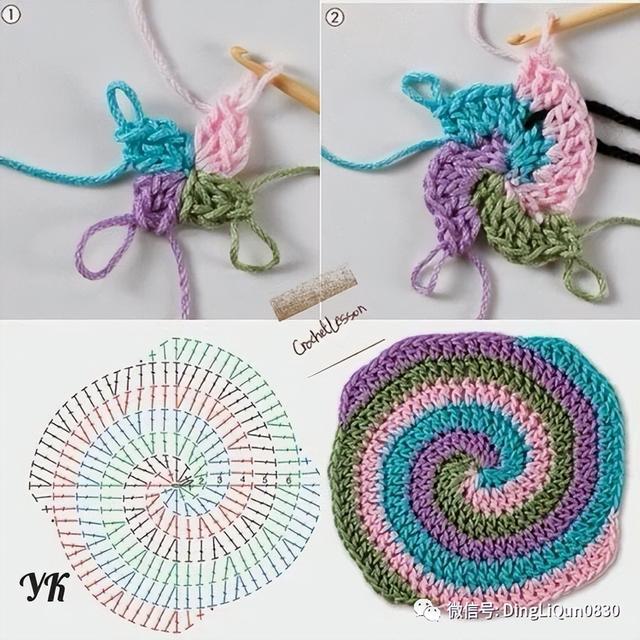 钩针花样图解大全，钩针编织花样十大钩织法
