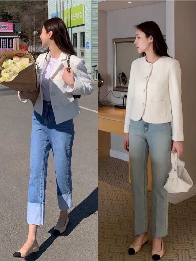 冬季超短款外套搭配，冬季外套不一定要穿长款