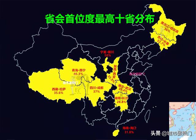 全国省会经济总量排名，中国27省会人均GDP