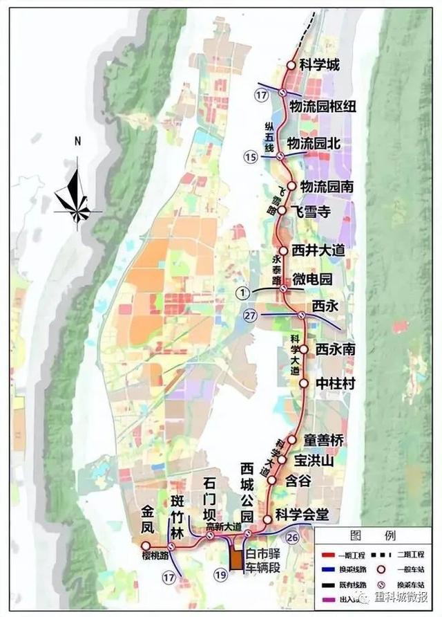 地铁17号线最新线路图，17号线未来科学城地铁换乘图（走天鹅湖大道、军山新城...）