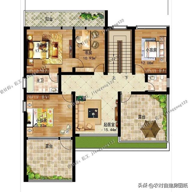 房屋设计农村现代风别墅，4款现代风格农村别墅