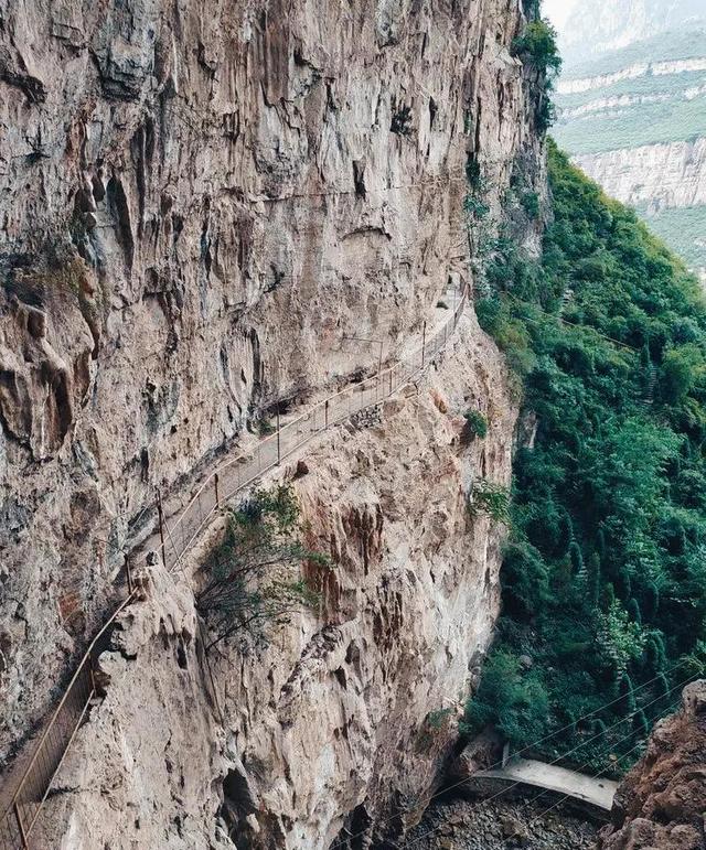 山西壶关太行山峡谷，壶关太行山大峡谷这两个景点