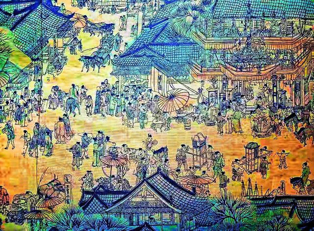 清明上河图真迹，清明上河图有几个真迹（清明上河图的真迹原来这么美）