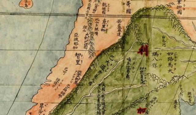 坤舆万国全图在哪被发现，通过古地图解读历史