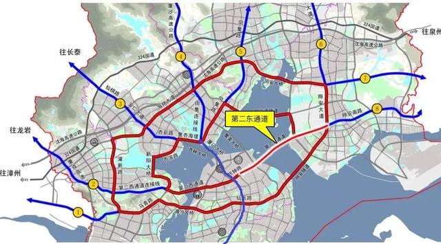 厦门地铁规划图，厦门地铁规划图2030（厦门规划共有12条地铁线路）