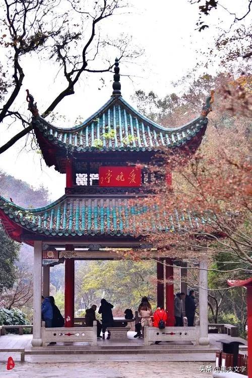 长沙橘子洲头入口，长沙岳麓山橘子洲头