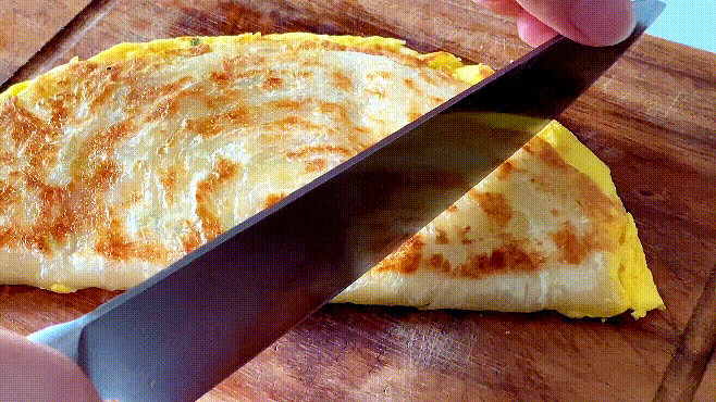 夹心手抓饼这样做，手抓饼怎么做好吃又香酥