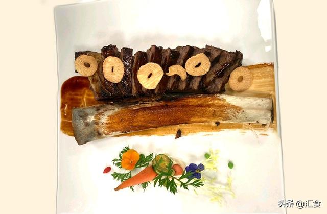 羊肚菌煎酿虾滑，低温豆酱马鲛鱼